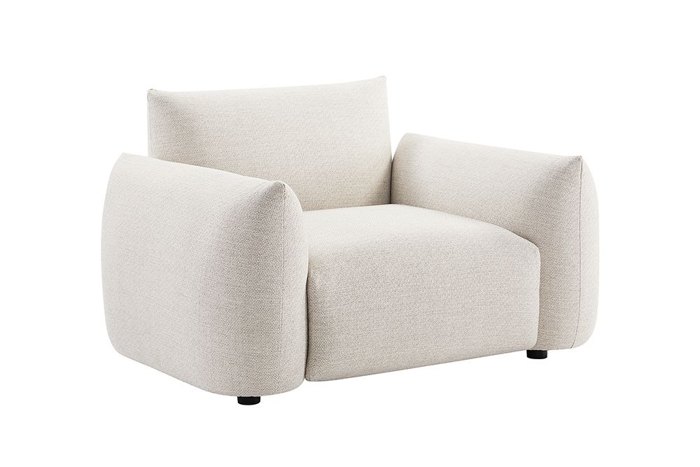 In- und Outdoor Gartensessel SEAHAWK creme Aluminium Olefin 1-Sitzer Sofa wetterfest