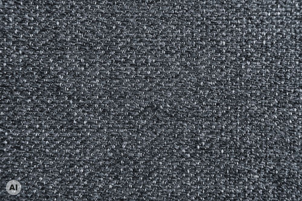 Moderne Wohnlandschaft KENT 220cm anthrazit Ecksofa Federkern inkl. Hocker und Kissen