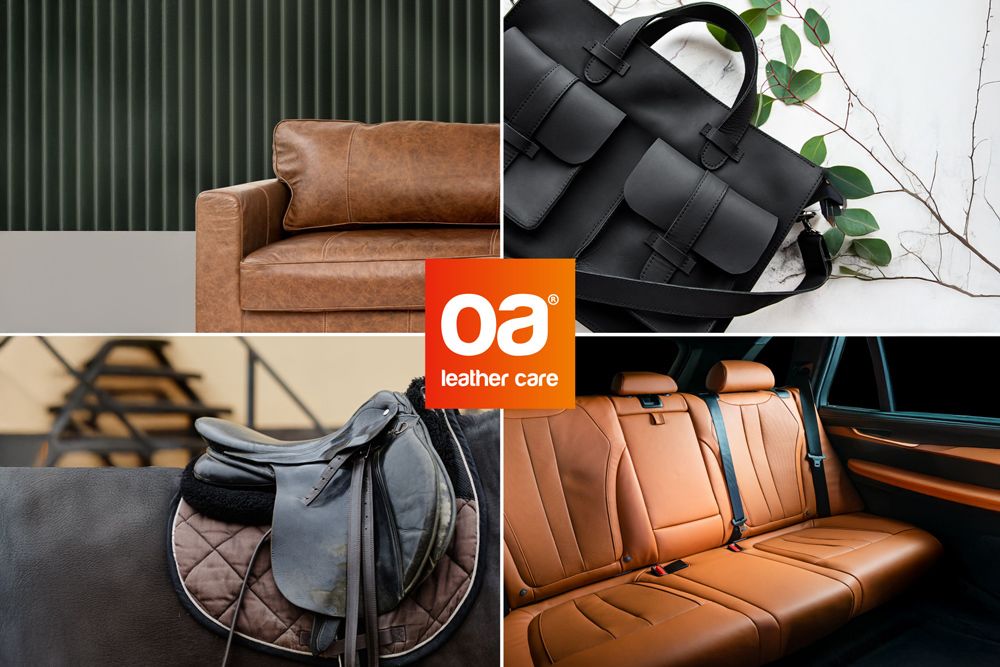 Lederreiniger OA LEATHER CARE 250ml PFC und VOC frei für Ledermöbel