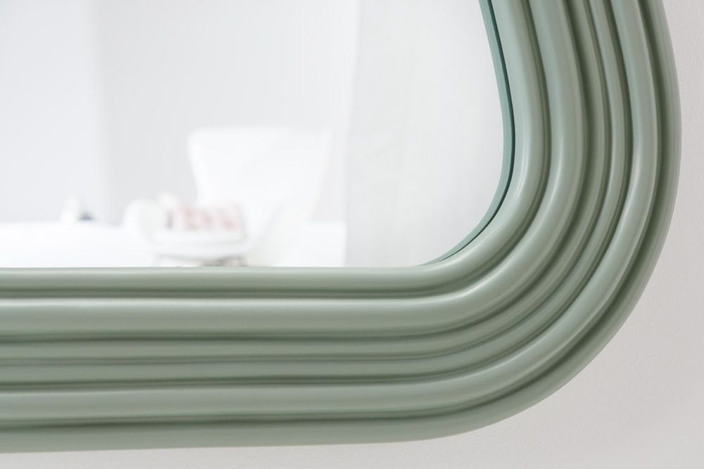 Design Wandspiegel ALICE II 100cm pastell salbeigrün