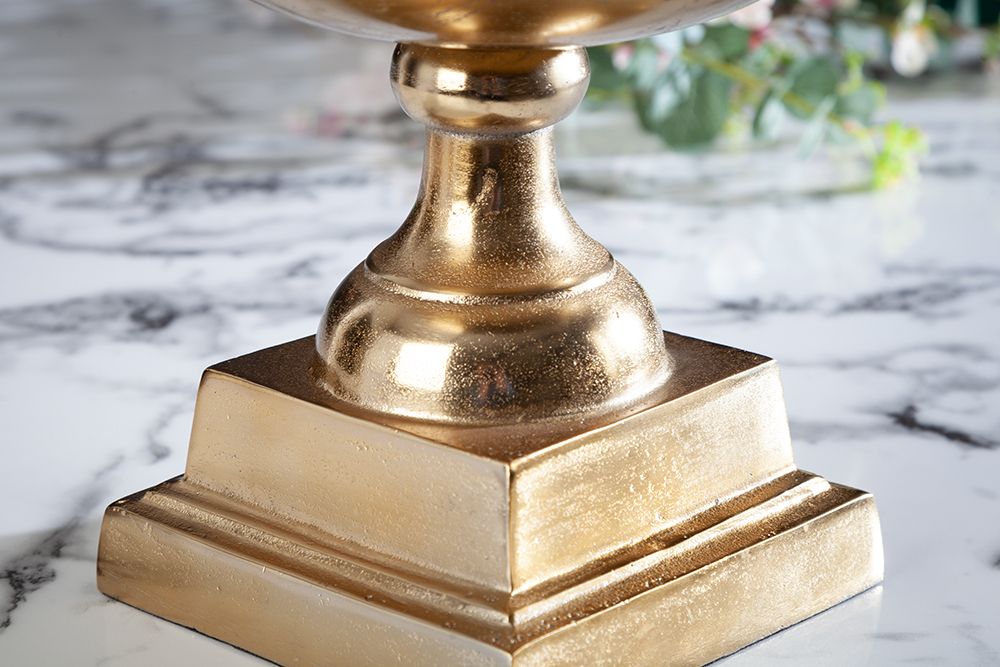 Eleganter Sektkühler CHAMPAGNE 40cm gold Flaschenkühler