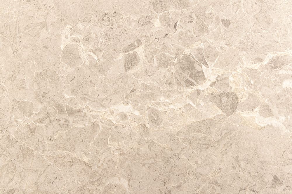 Runder Esstisch EN VOGUE 120cm matt grau Beton-Design mit Säulenfuß