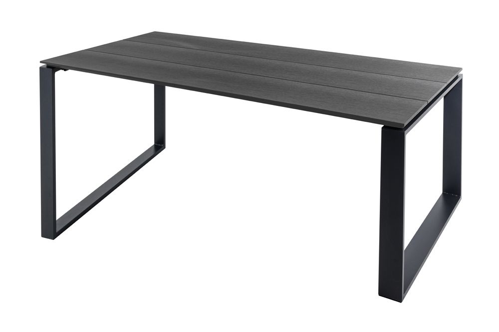 Moderner Gartentisch FLOATING 210cm anthrazit Aluminium In- und Outdoor Esstisch