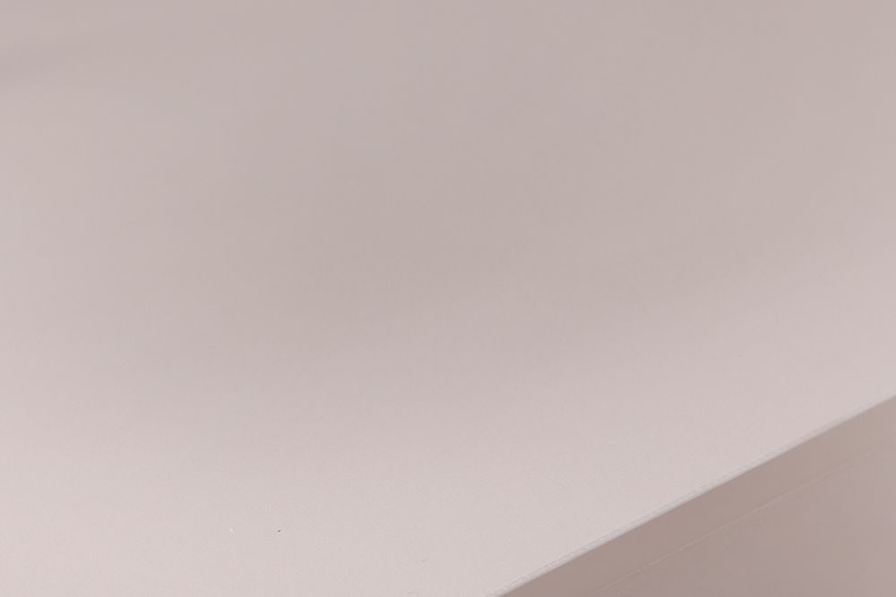 Design Nachttisch COMFORT 50cm weiß hängend mit Schublade und offenem Fach