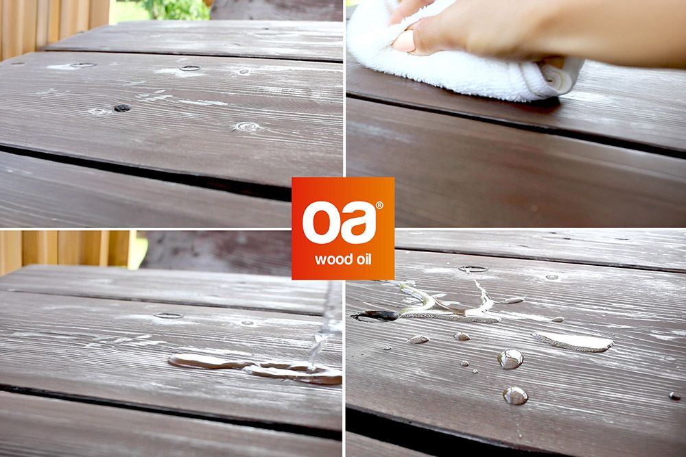Pflegemittel OA WOOD OIL 250ml Imprägnierung für Holzmöbel wasserabweisend Holzöl