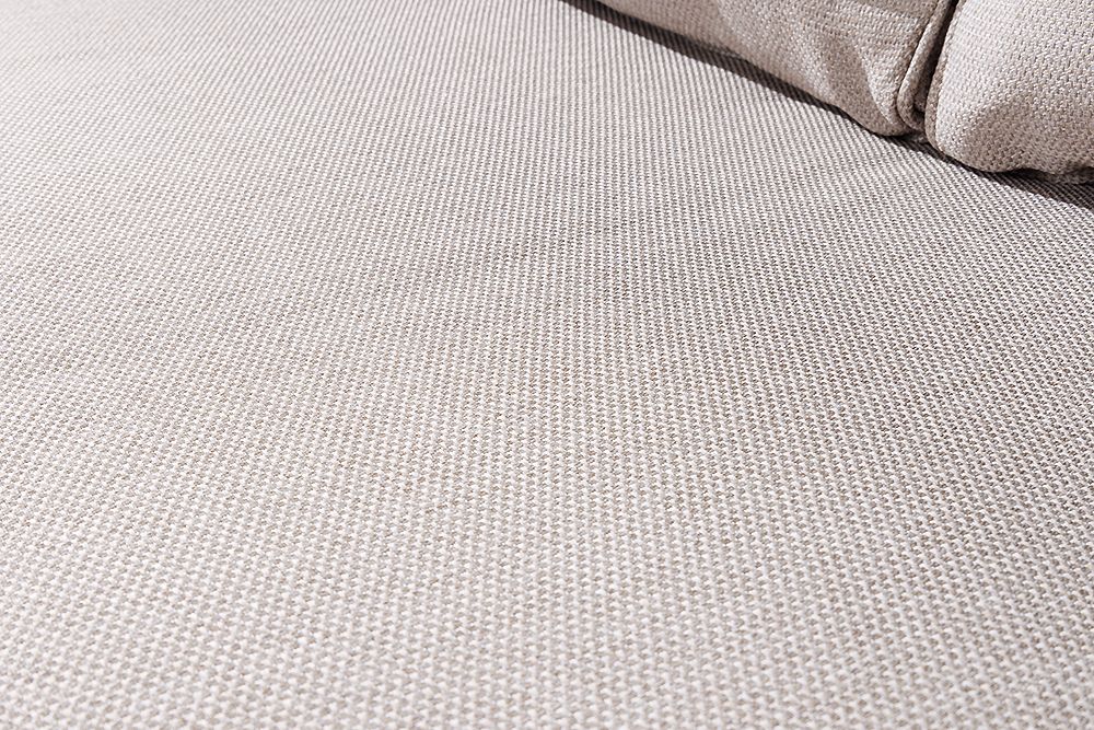 Outdoor Sitzgruppe MONACO 240cm natur Polyrattan Gartenmöbel-Set Ecklounge wetterfest