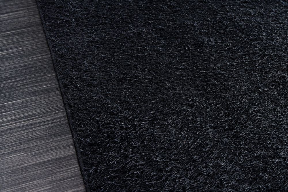 Design Teppich CLOUD 9 230x160cm schwarz Hochflor Indoor-Teppich