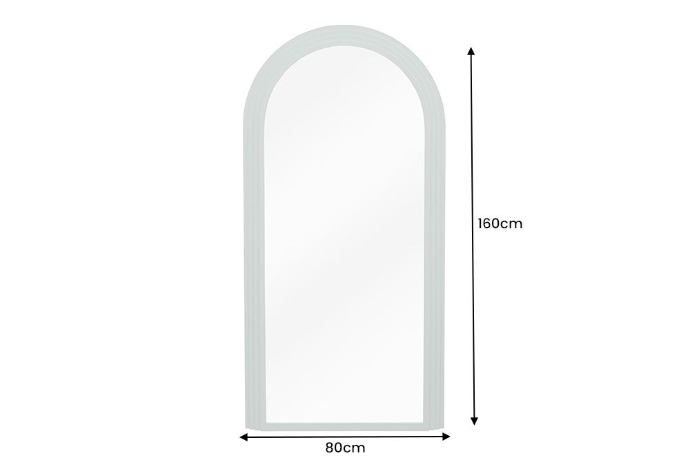 Design Wandspiegel ART DECO 160cm salbeigrün