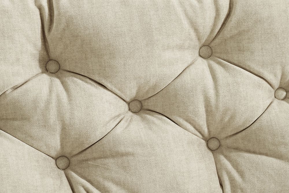Modernes Ecksofa MARRAKESCH 265cm beige Samt 3-Sitzer inkl. Kissen Ottomane rechts