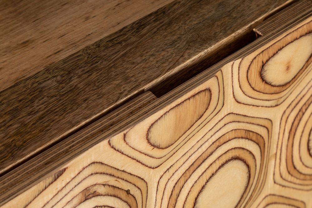 Massives Sideboard ORGANIC LIVING 175cm Mangoholz organisches Design
