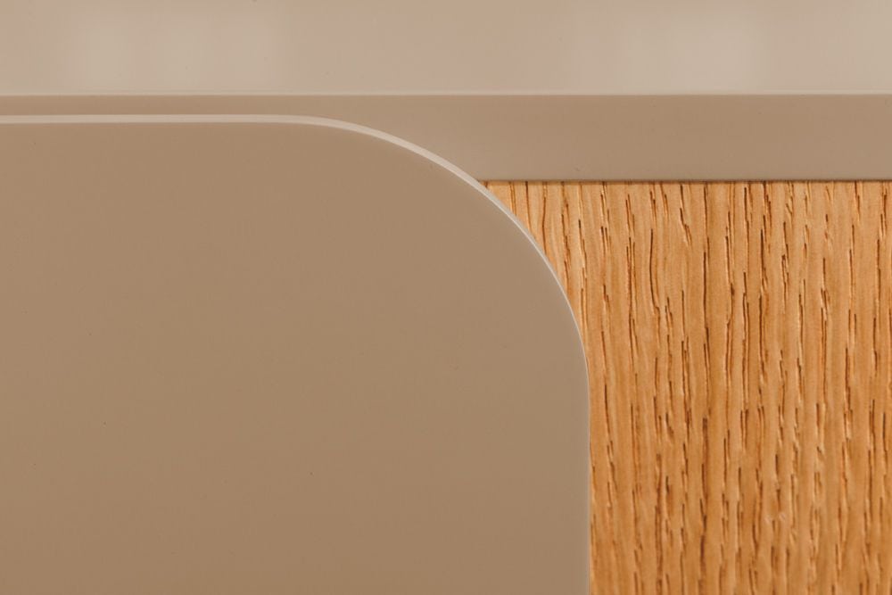 TV-Lowboard COSMO 180cm greige Eiche Soft Close Stauraum