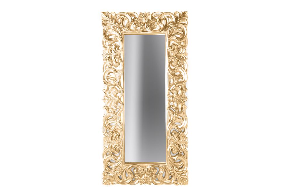 Eleganter Wandspiegel VENICE 180x90cm gold antik Barockstil