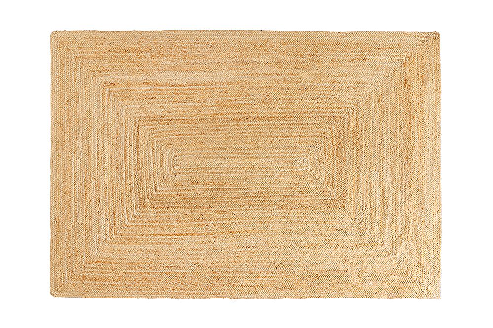 Flachgewebe Teppich PURE NATURE 230x160cm Jute handgewebt