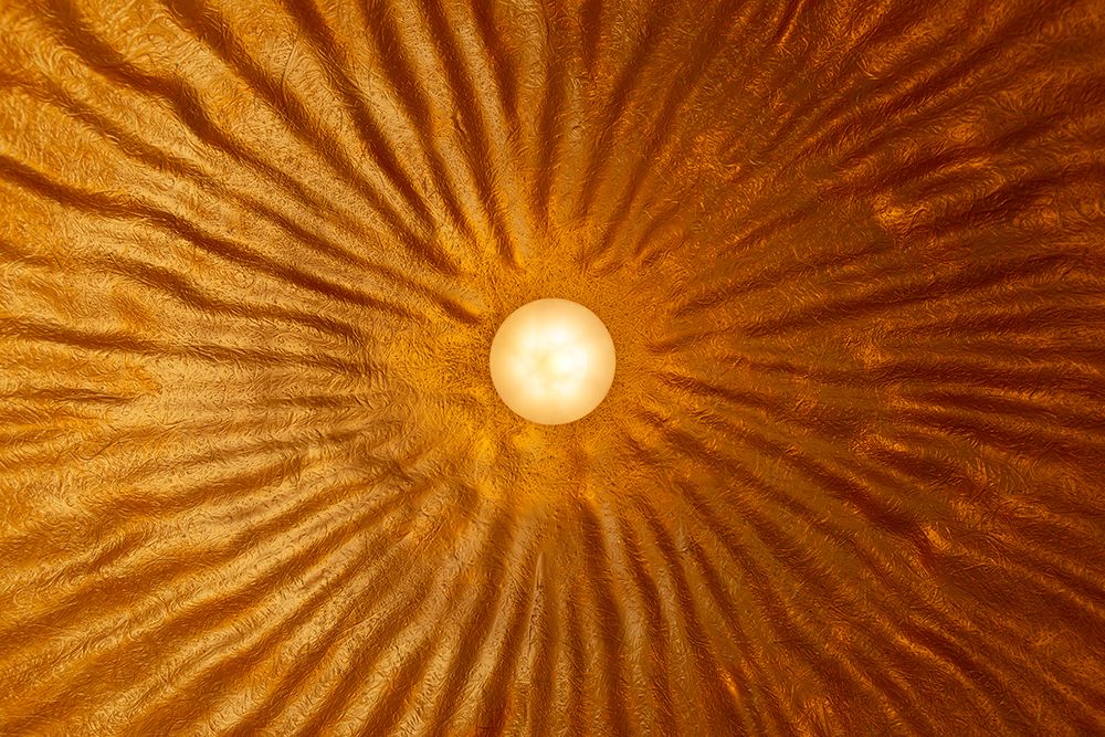Elegante Design Hängeleuchte GLOW 70cm schwarz gold Hängelampe