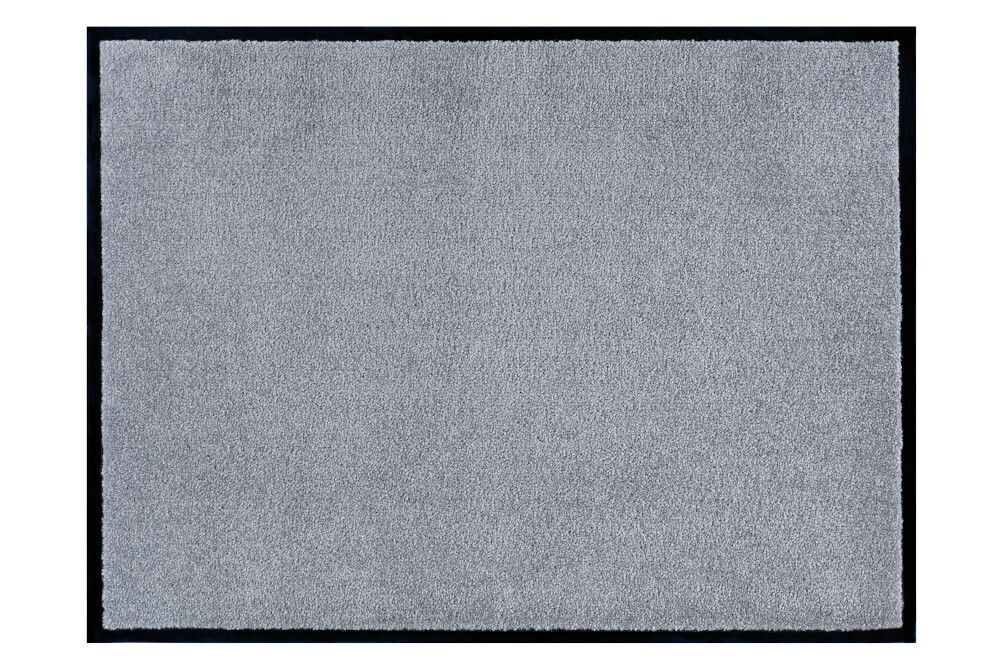 Strapazierfähige Fußmatte CLEAN 60x40cm hellgrau Fußabtreter Modern Design