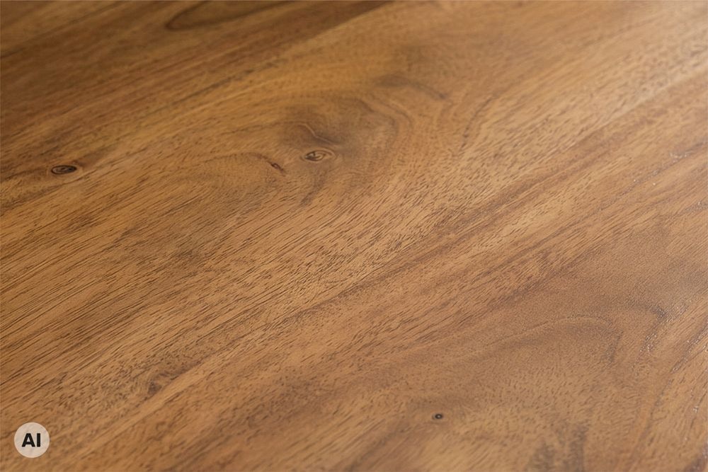 Massives Regal MAKASSAR 180cm braun honey finish Mangoholz 8 Fächer handmade
