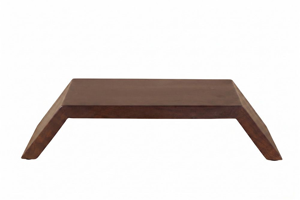 Massiver Monitorständer GATSBY 50cm braun Mangoholz Bildschirmständer Erhöhung