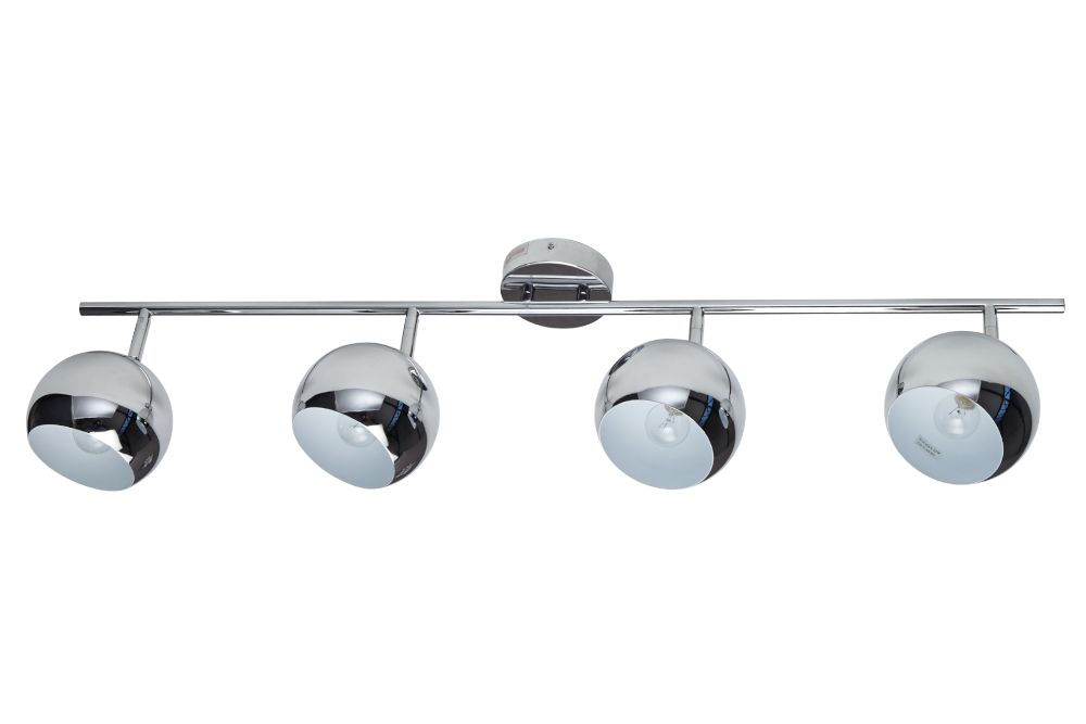 Moderne Deckenleuchte BUBBLE  105cm silber Chrom Pendelleuchte