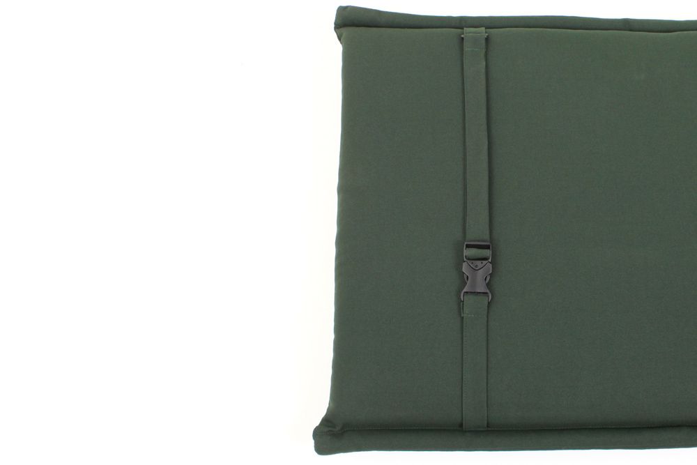 Outdoor Kissen ROG 46x97cm grün Sitzkissen Polster-Auflage für Niedriglehner