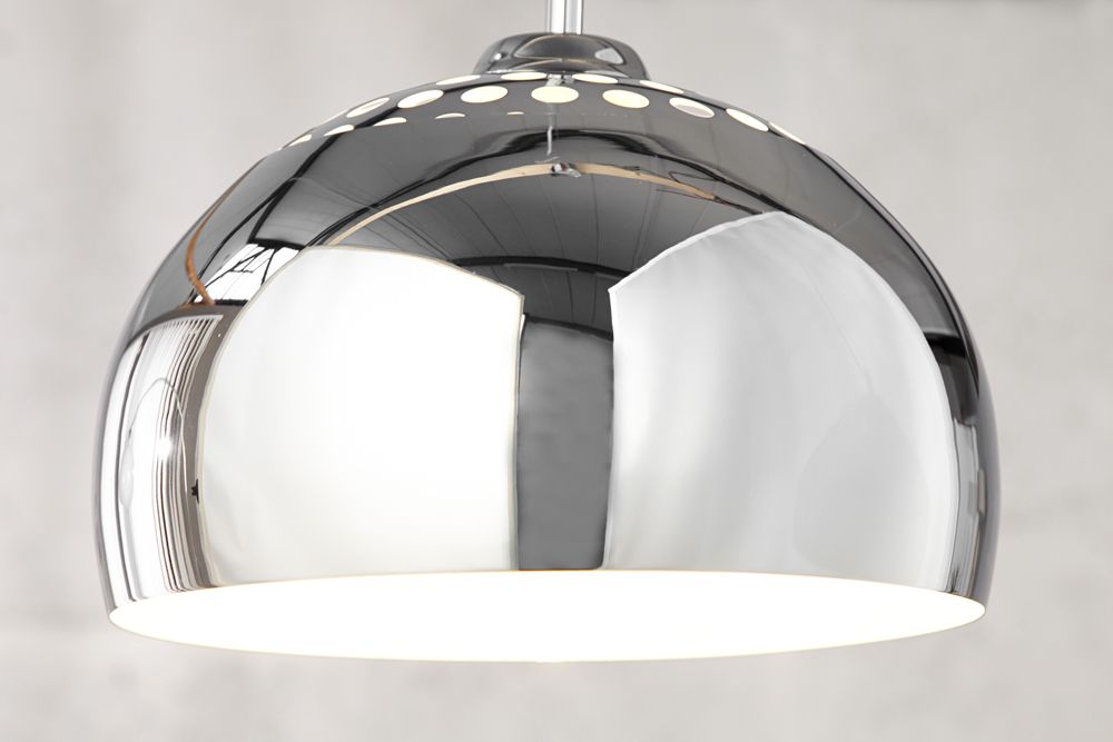 Designer Hängelampe CHROME BALL 32cm chrom Pendelleuchte Modern Design