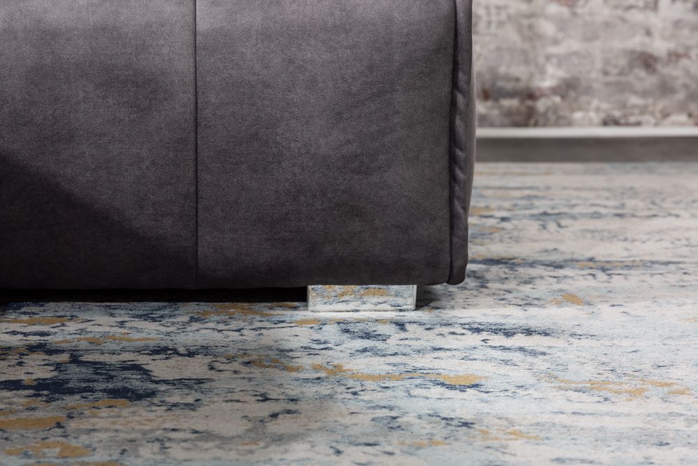 Modernes XXL Ecksofa CLAN 320cm anthrazit Samt Bigsofa inkl. Kissen