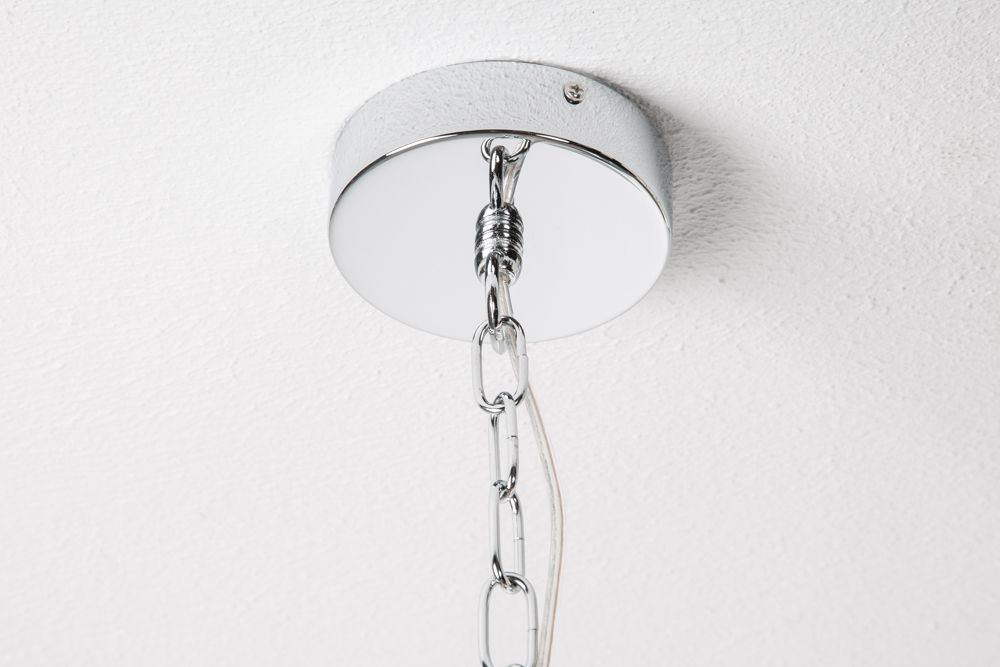 Industrial Hängelampe INDUSTRIAL 45cm silber Chrom Designklassiker