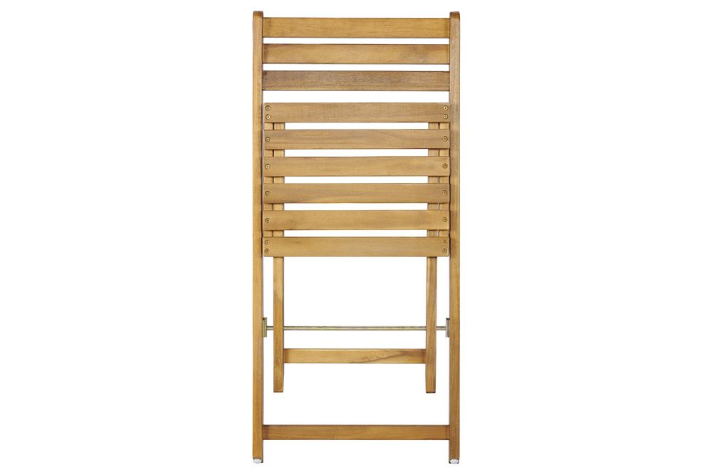 Outdoor Balkon Stuhl BALI natur honey Akazienholz klappbar wetterfest Gartenstuhl
