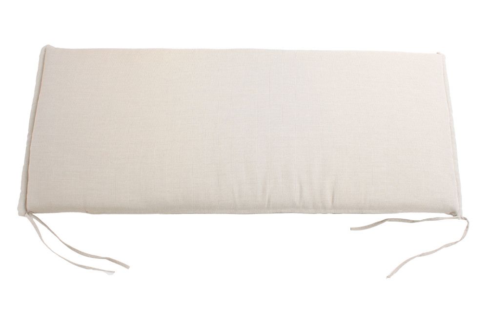 Outdoor Kissen ROG 45x110cm beige Sitzkissen Polster-Auflage für 2-Sitzer Bank