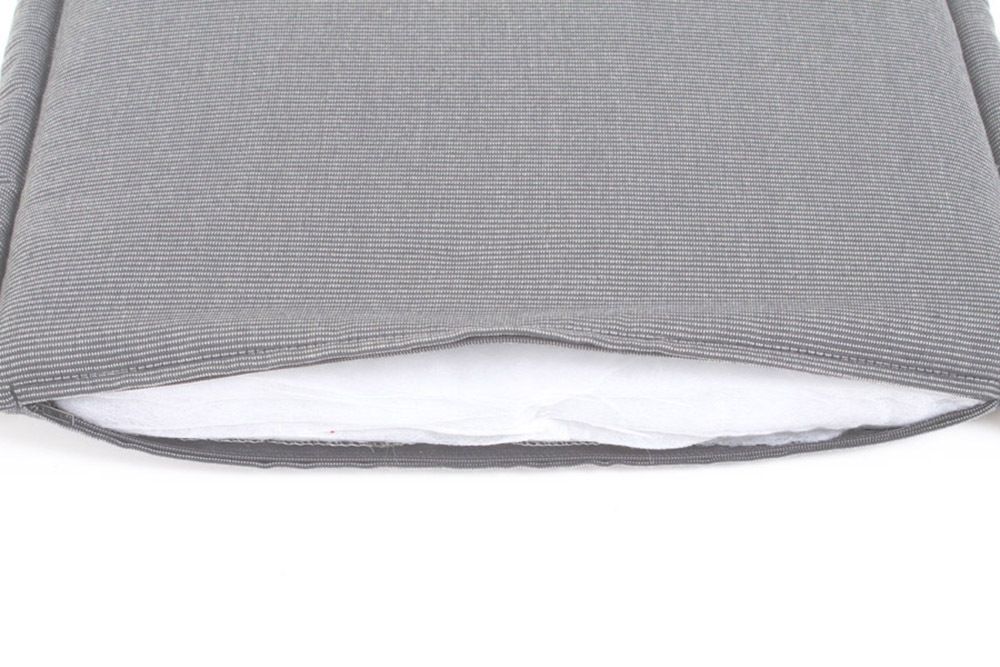 Outdoor Kissen ROG 40x42cm taupe Sitzkissen Polster-Auflage für Gartenstuhl