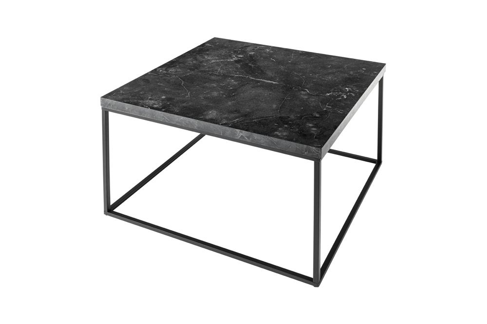 Moderner Couchtisch ARCHITECTURE 60cm graphit Metallgestell
