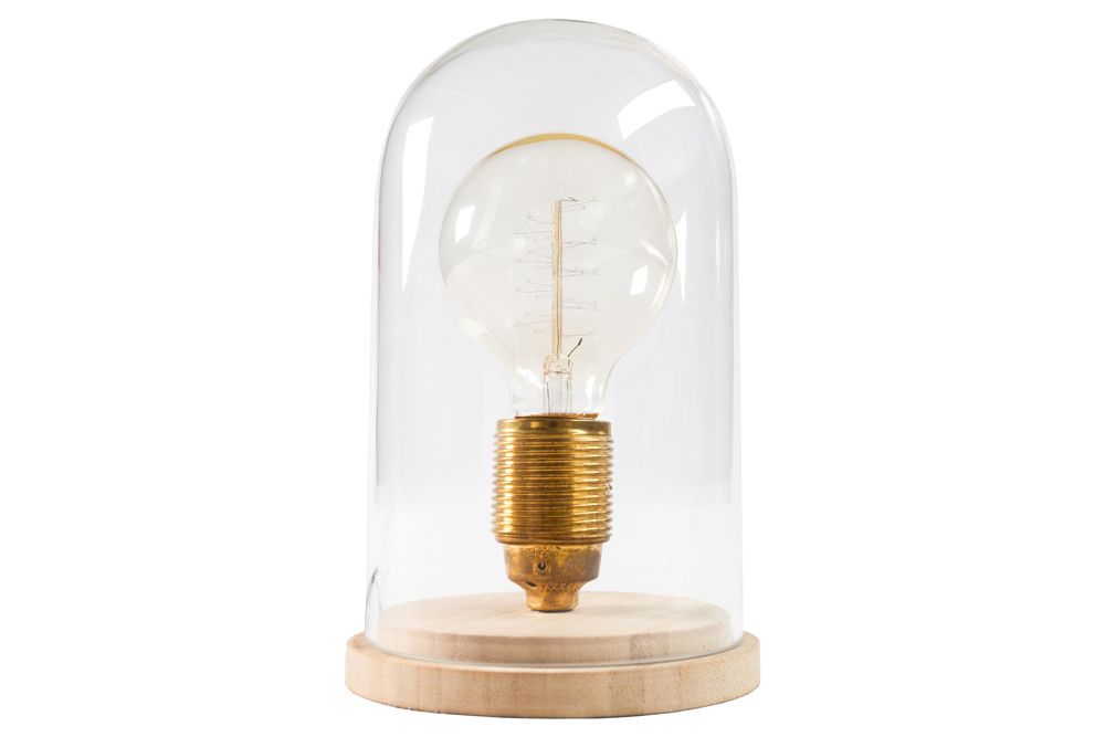 Industrial Tischlampe EDISON 22cm Glühbirne Tischleuchte