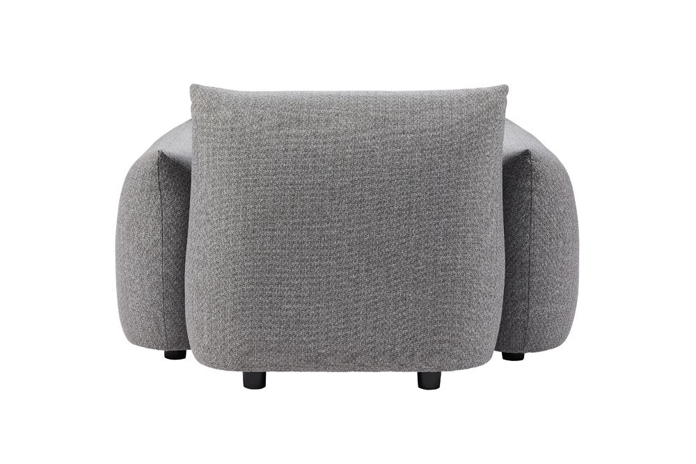 In- und Outdoor Gartensessel SEAHAWK anthrazit Aluminium Olefin 1-Sitzer Sofa wetterfest