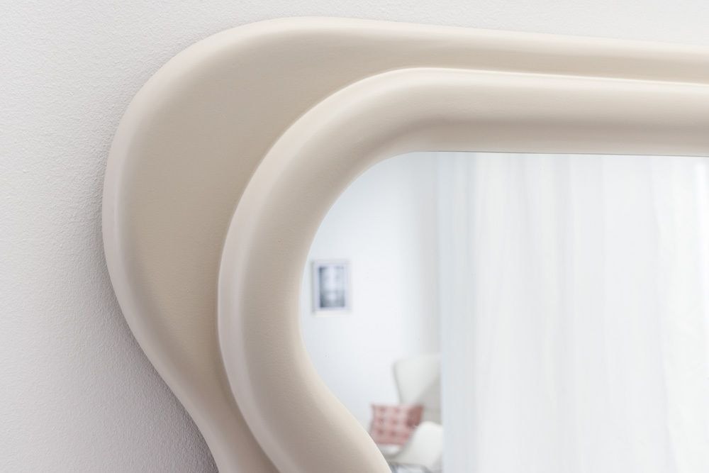Design Wandspiegel CURVY 160cm greige