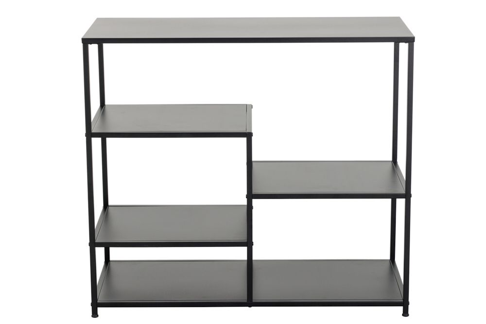 Industrial Regal DURA STEEL 90cm schwarz Metall Konsole