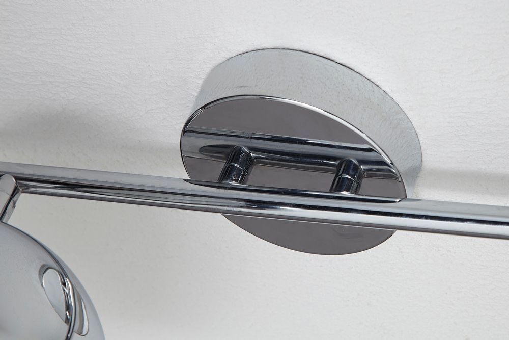 Moderne Deckenleuchte BUBBLE  105cm silber Chrom Pendelleuchte