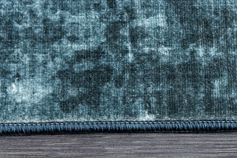 Moderner Teppich SOFT TOUCH 230x160cm blau Kurzflor Indoor-Teppich