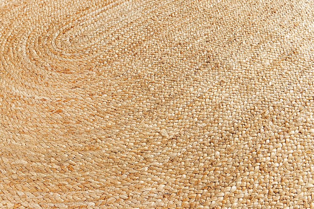 Ovaler Teppich PURE NATURE 230x160cm Jute handgewebt Flachgewebe