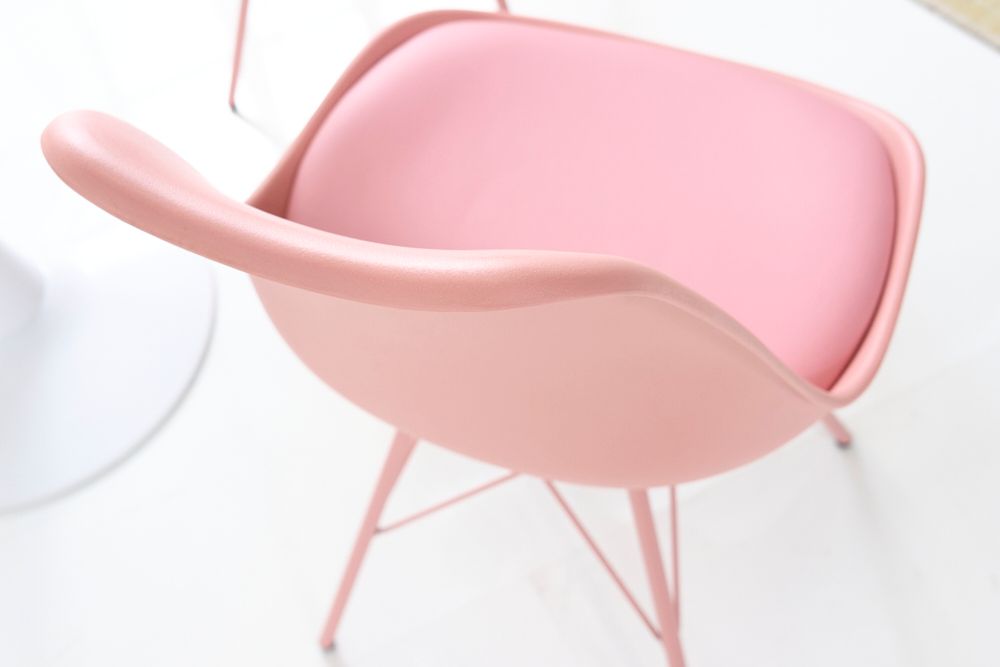 Retro Stuhl SCANDINAVIA MEISTERSTÜCK rosa