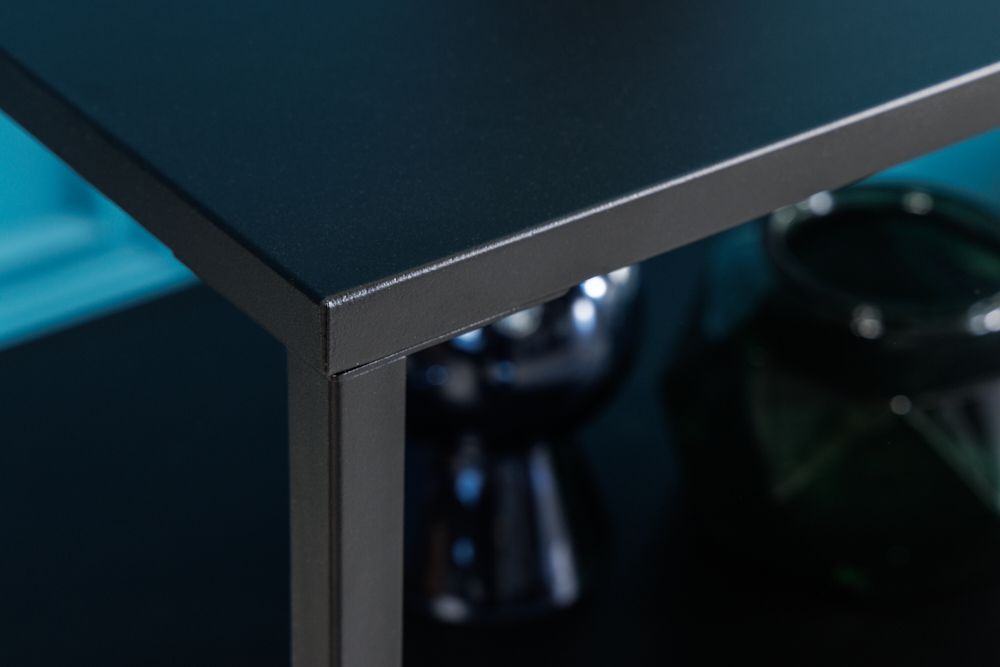 Industrial Regal DURA STEEL 90cm schwarz Metall Konsole