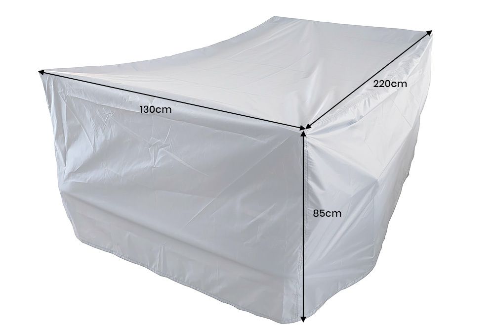 Rechteckige Schutzhaube PRESTIGE PROTECT 220cm anthrazit Abdeckung Sitzgruppe
