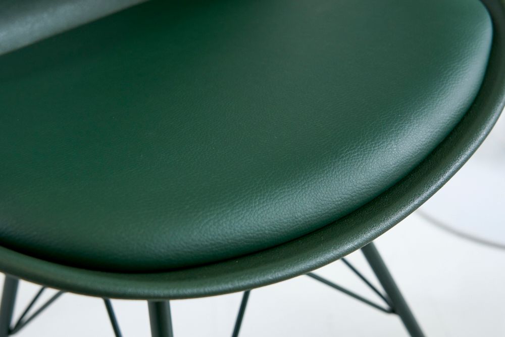 Retro Stuhl SCANDINAVIA MEISTERSTÜCK dunkelgrün