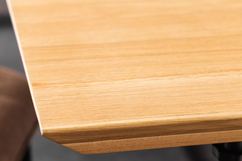 2er Set Ansteckplatten WILD OAK 50cm natur Wildeiche Verlängerung Schweizer Kante