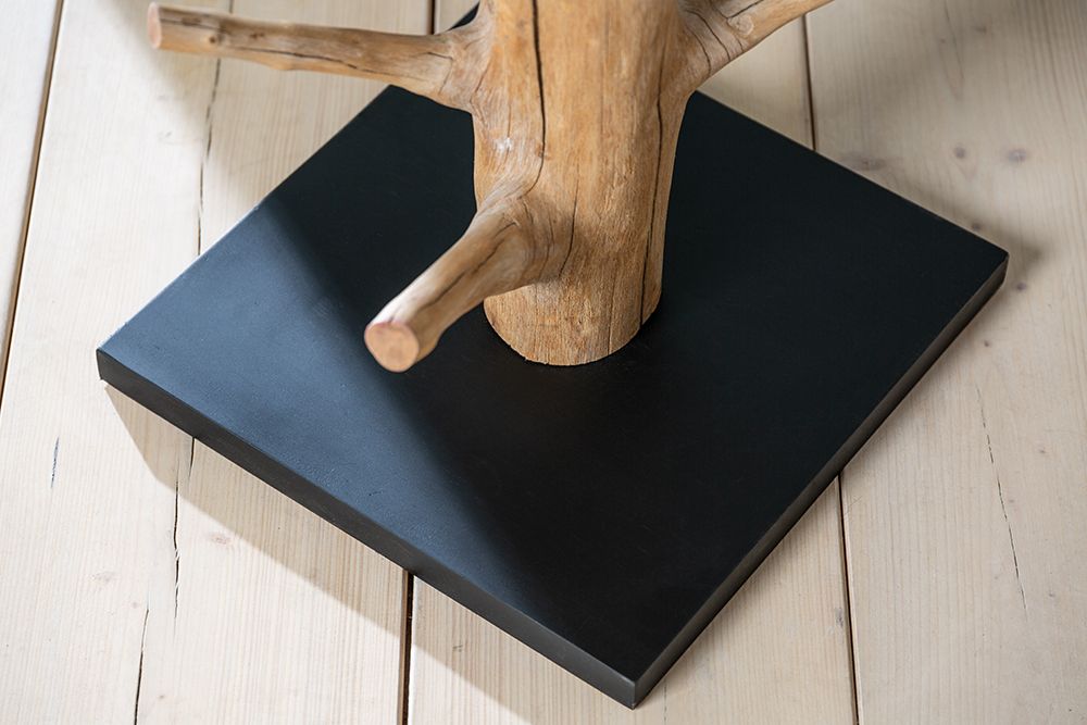 Massiver Garderobenständer TREE NATURE 170cm natur Holz Kleiderständer