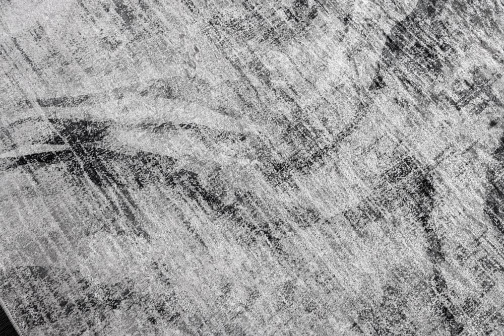 Design Teppich ART RUGS 230x160cm grau weiß Flachgewebe Indoor