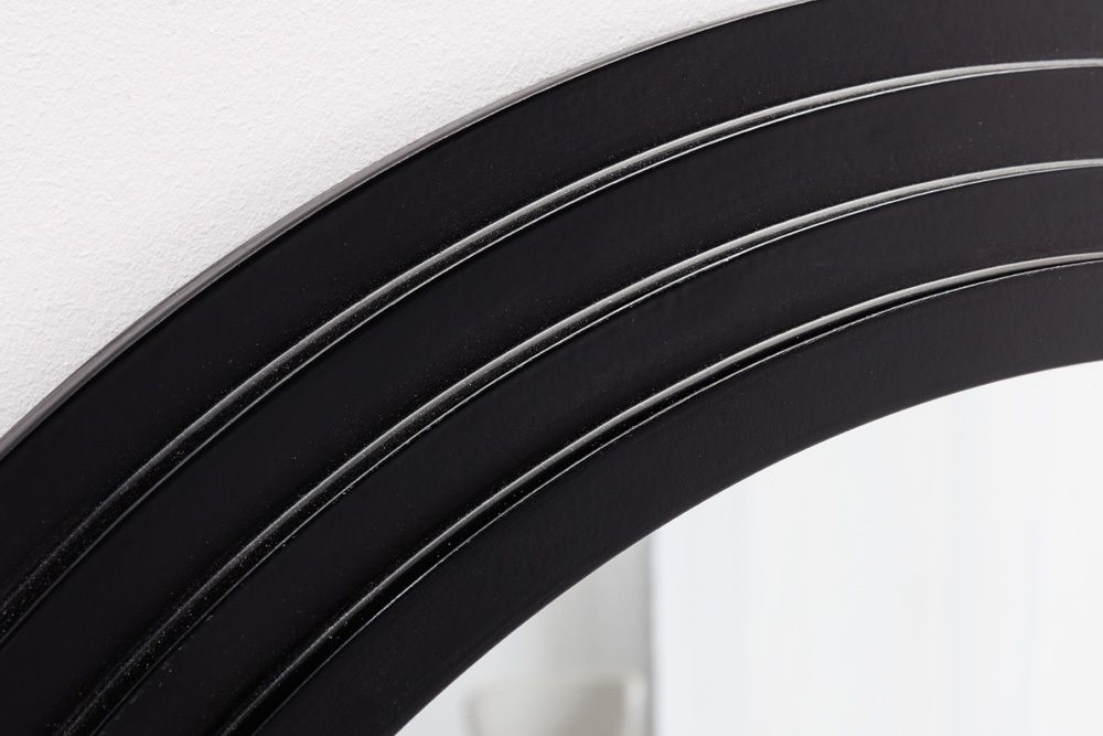 Design Wandspiegel ART DECO 160cm schwarz
