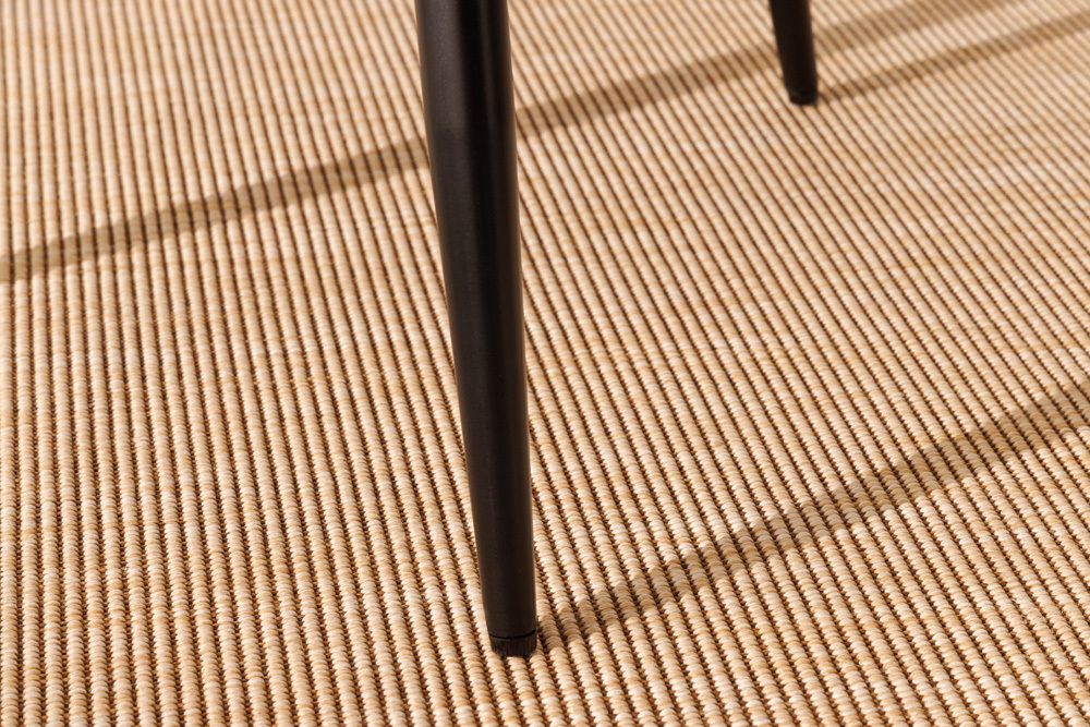 In- und Outdoor Bistro Balkon-Set PARIS braun Polyrattan Sitzgruppe wetterfest mit Tisch