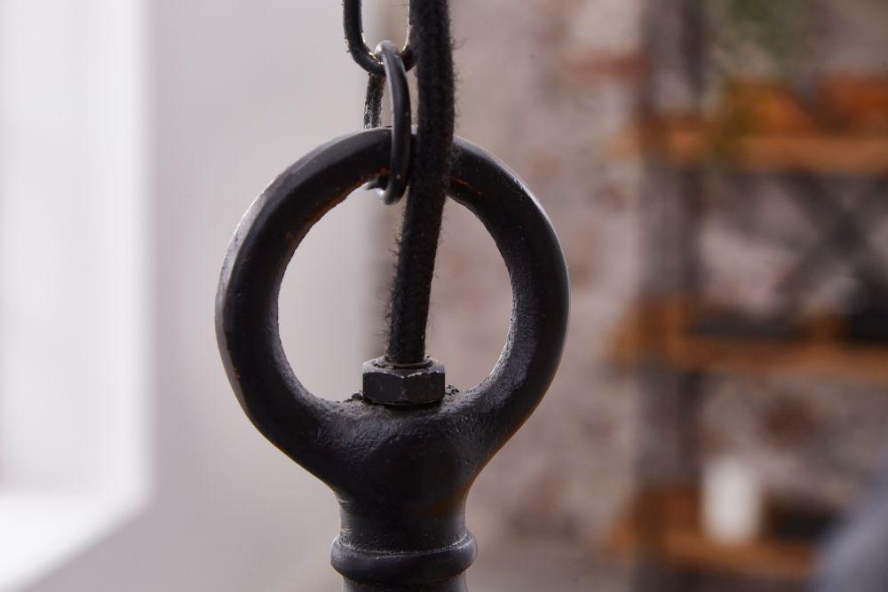 Design Hängelampe INDUSTRIAL 45cm schwarz bronze Industrial Stil