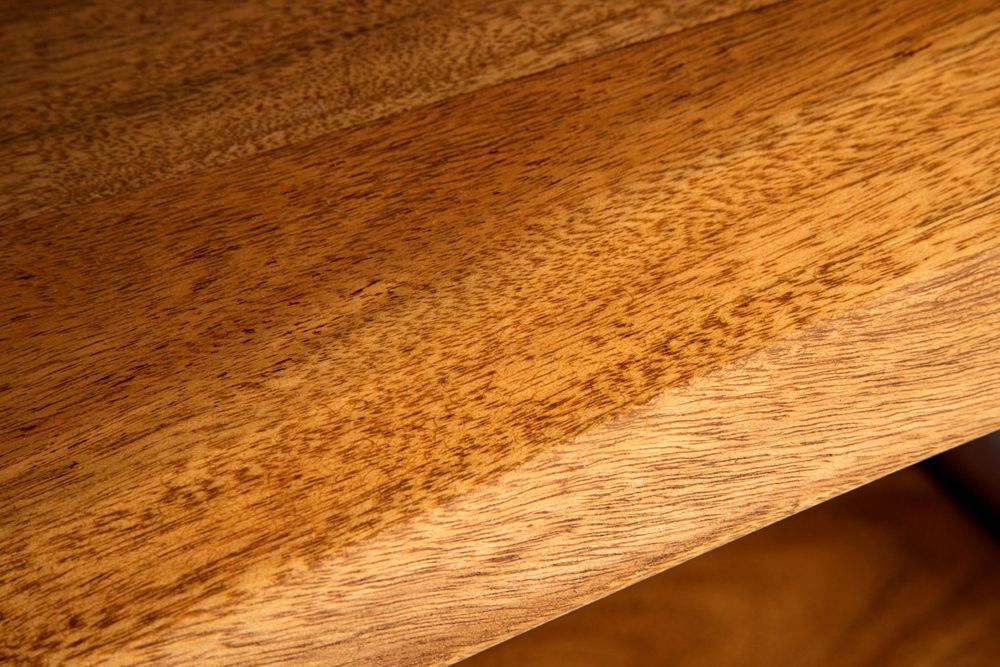 Massives Schuhregal MAMMUT 75cm braun honey finish Akazienholz Regal