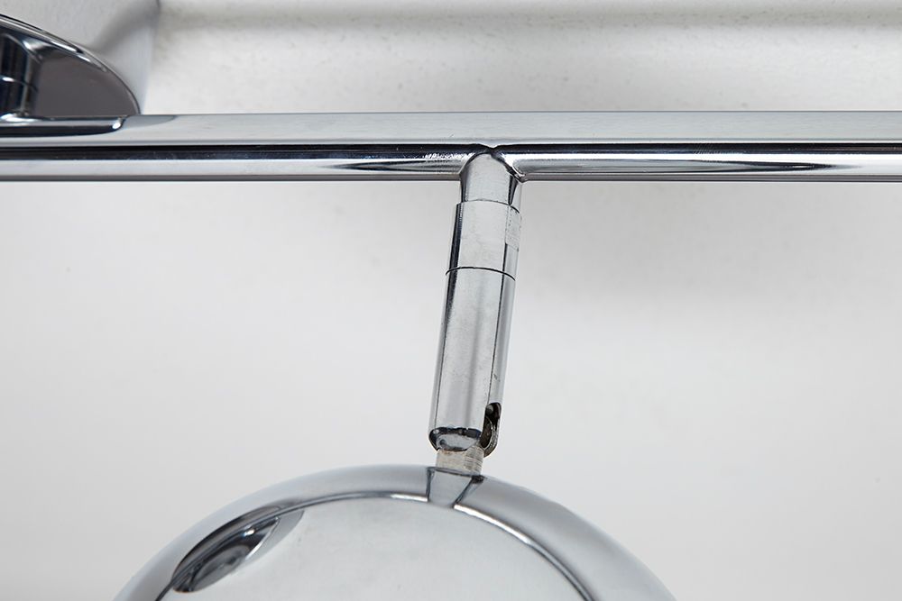 Moderne Deckenleuchte BUBBLE  105cm silber Chrom Pendelleuchte