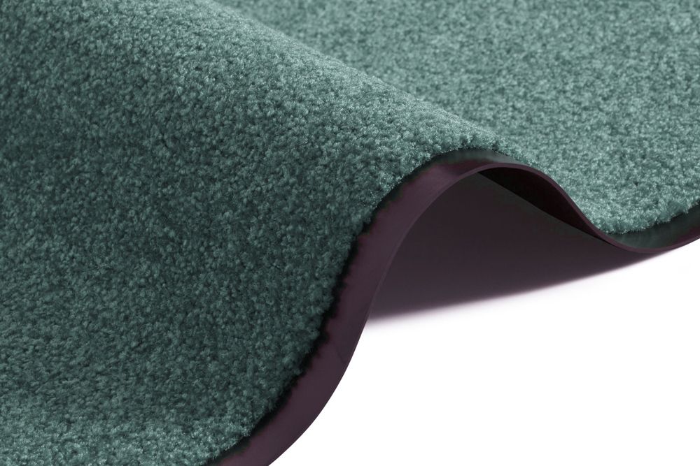 Pflegeleichte Fußmatte CLEAN 60x40cm salbei-grün Fußabtreter waschbar